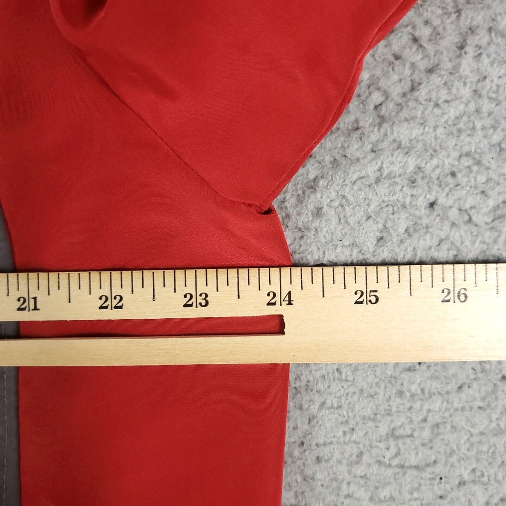 Reebok Red Gray Full Zip Winter Windbreaker Jacket Mens Size Large - Picture 7 of 8